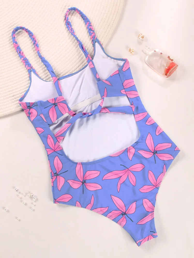 Floral Bandage Swimsuit