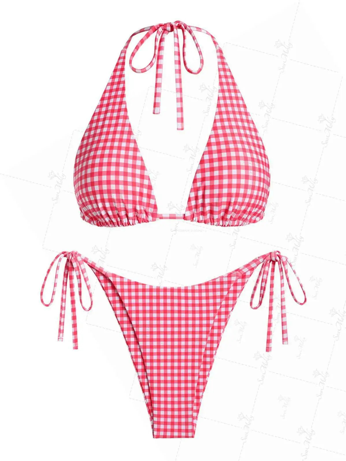Gingham Tie Bikini