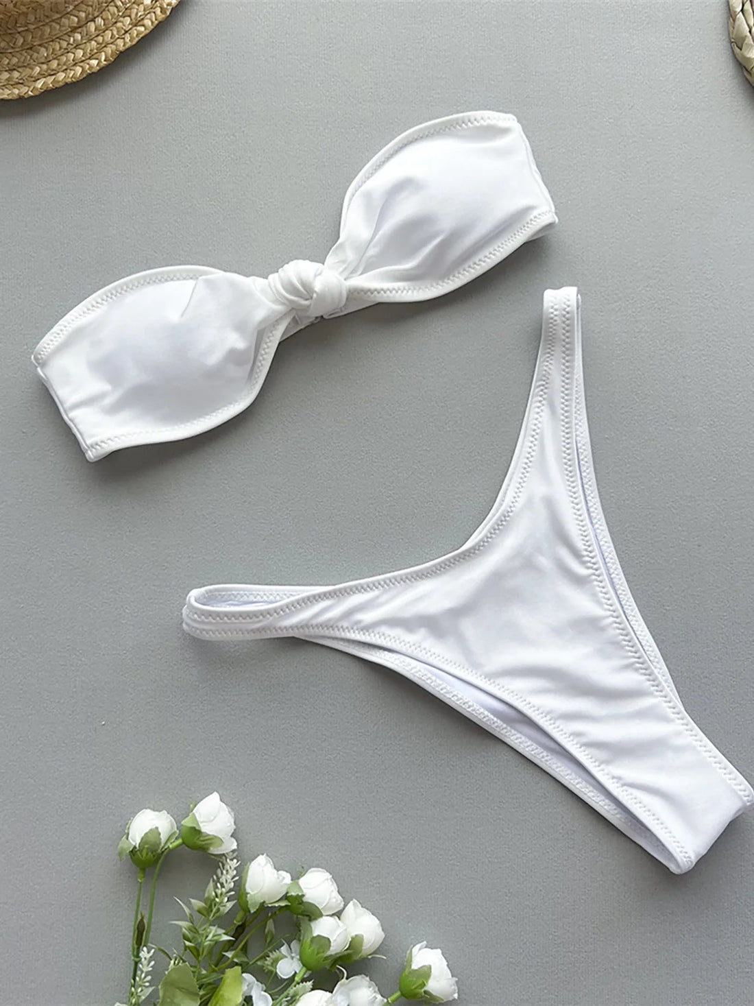 Elena Bandeau Bikini Set