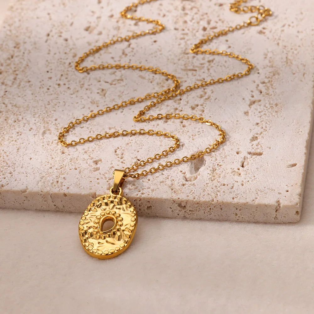 Trobicana Stainless Steel Geometric Sunflower Pendant Necklace - image 26