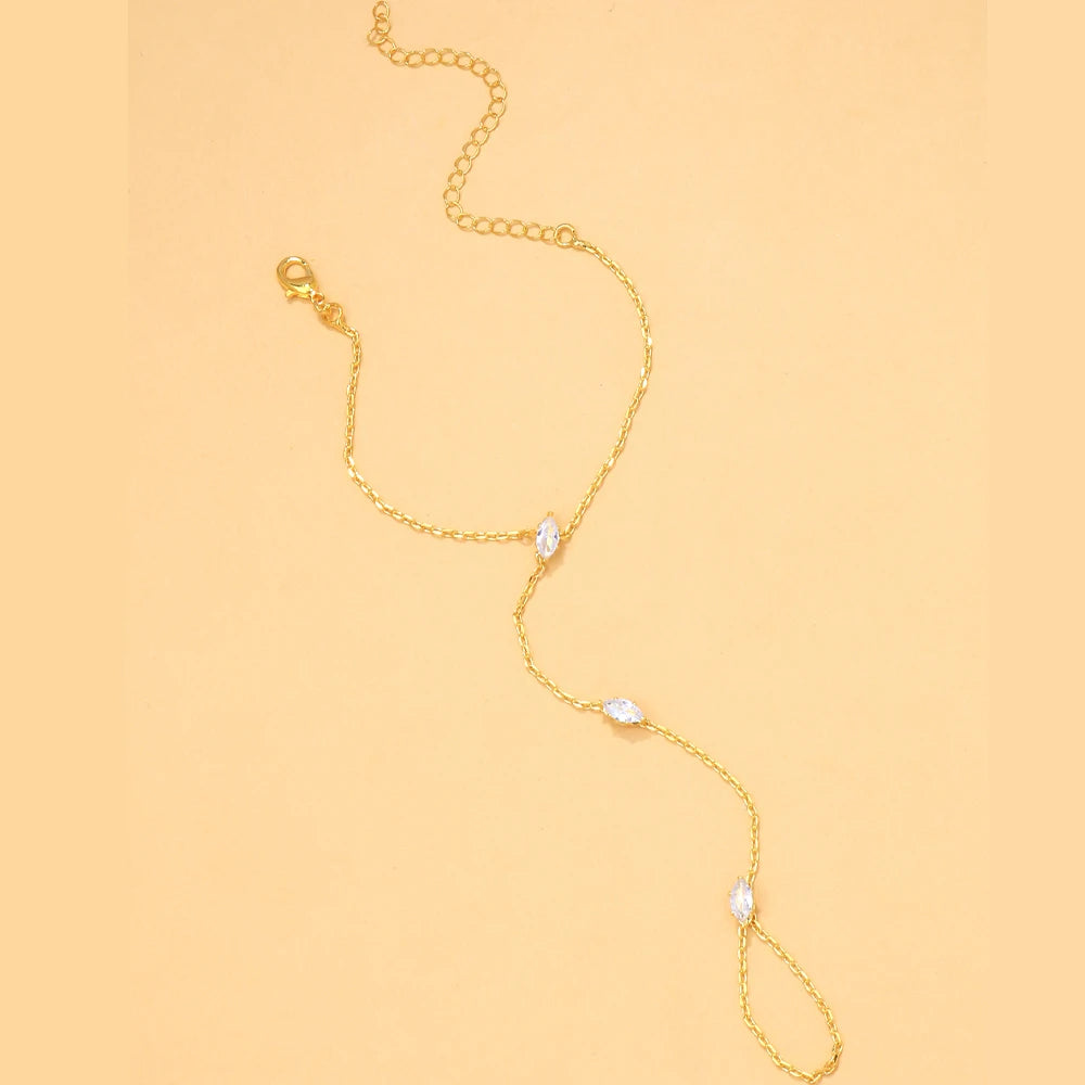 Crystal Hand Bracelet