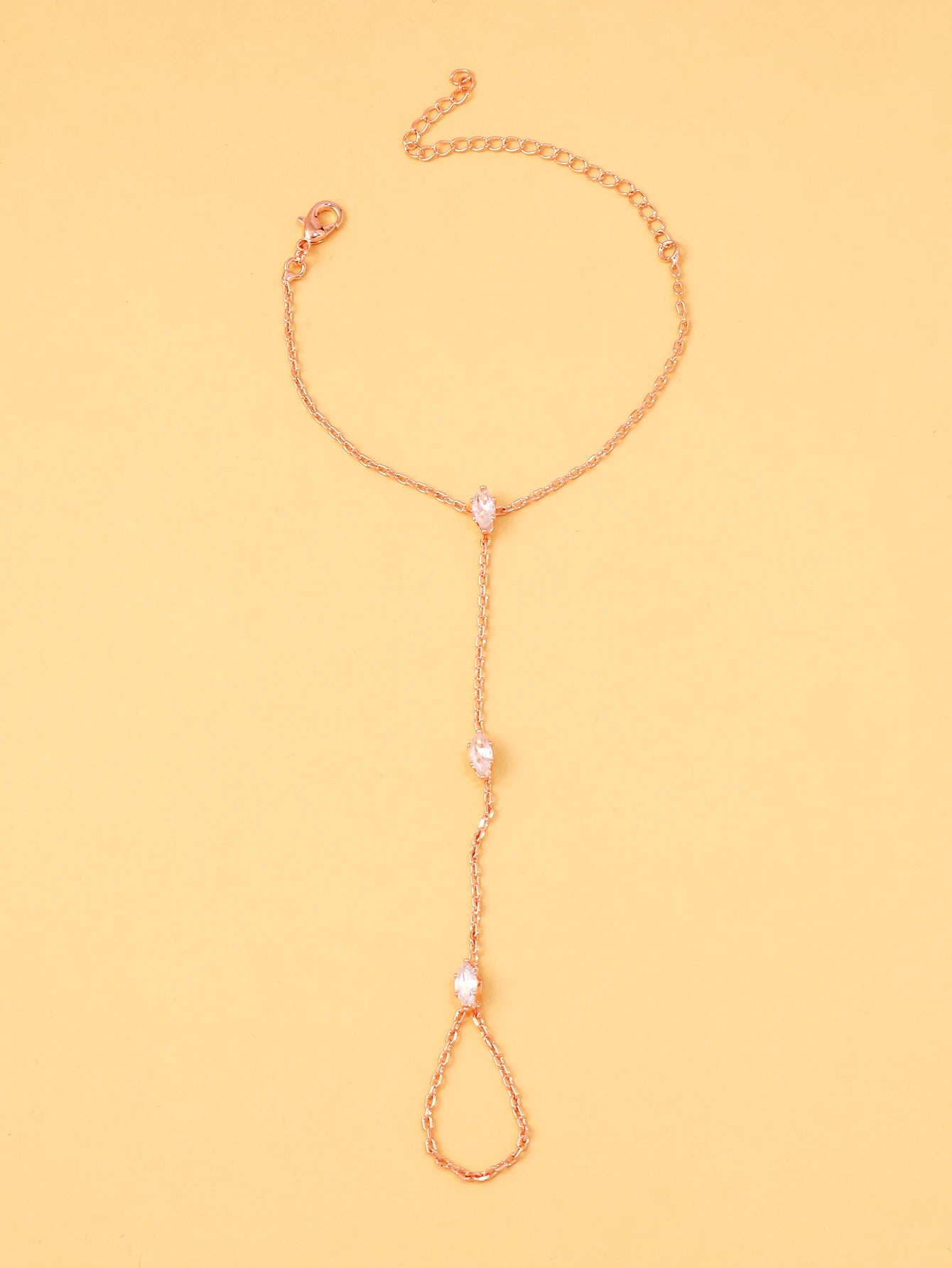 Crystal Hand Bracelet