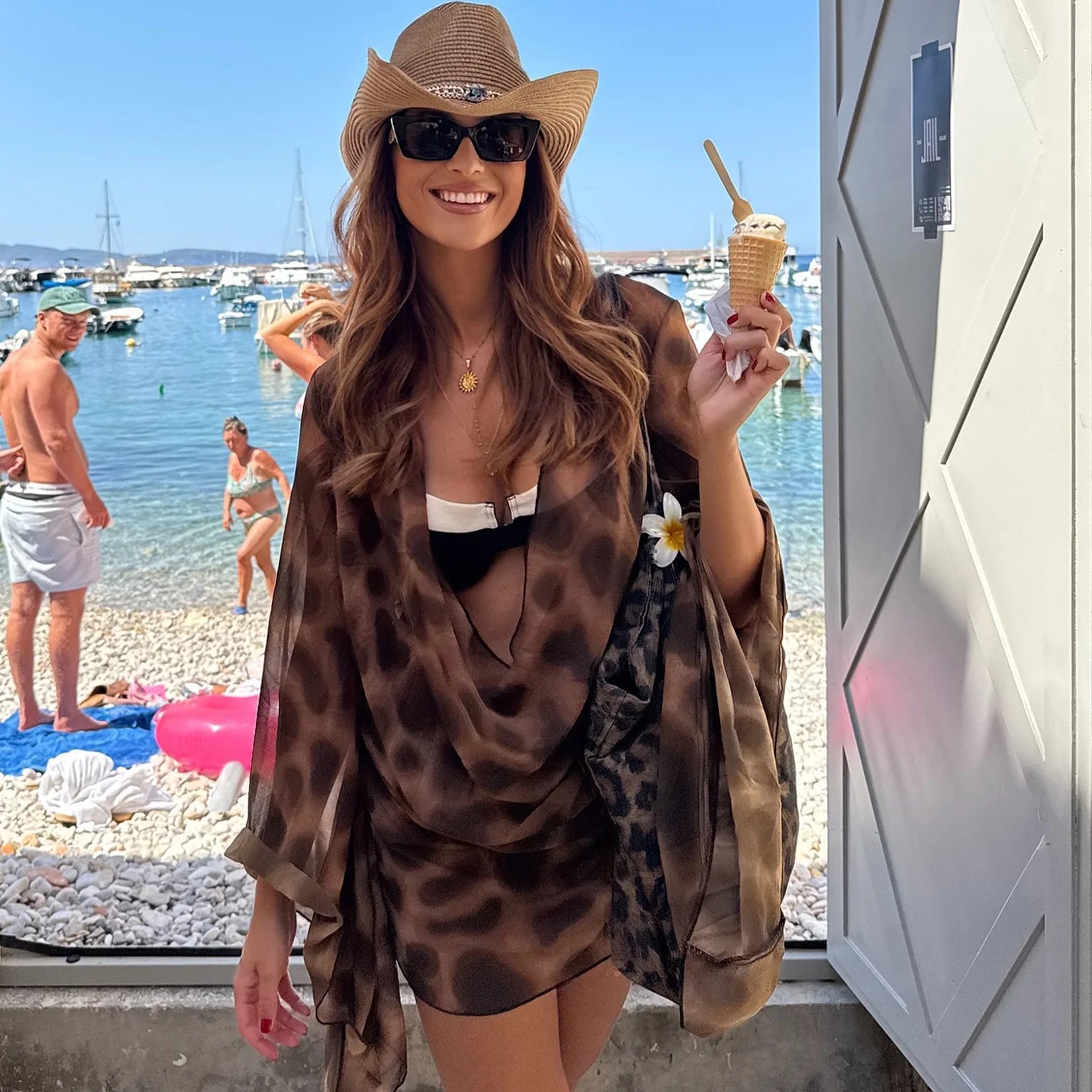 Leopard Coast Mini Dress