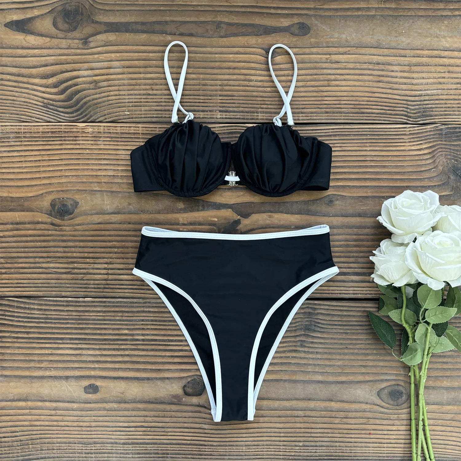 Black & White Extreme Micro Bikini