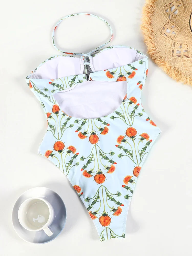 Printed Push-Up Bikini