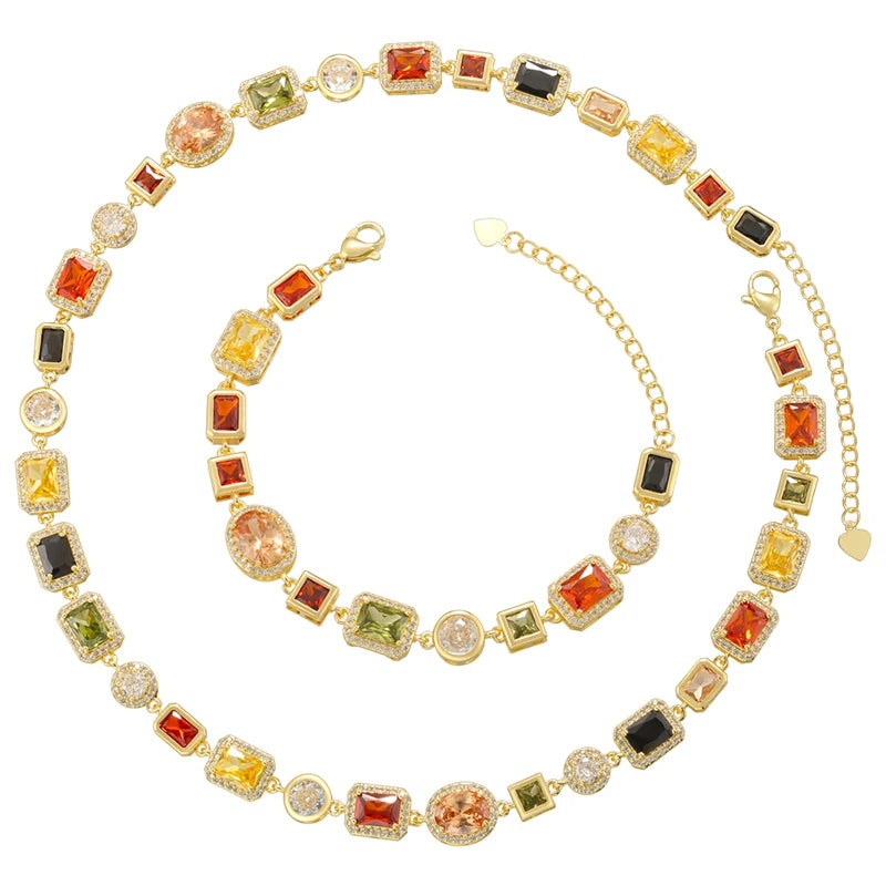 Gemstone Jewelry Set