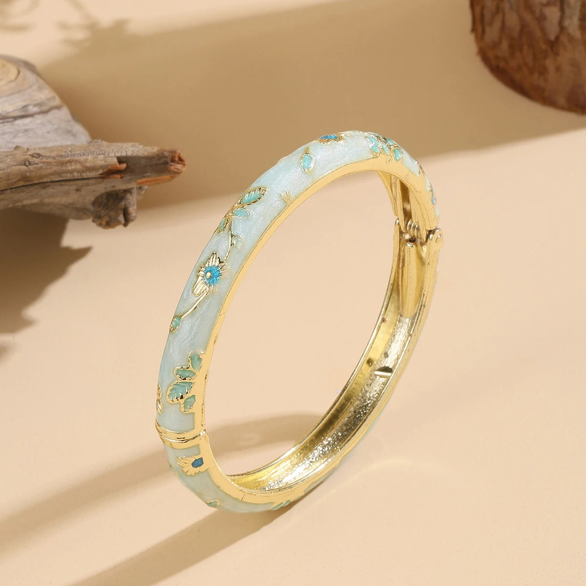 Vintage Flower Bangle