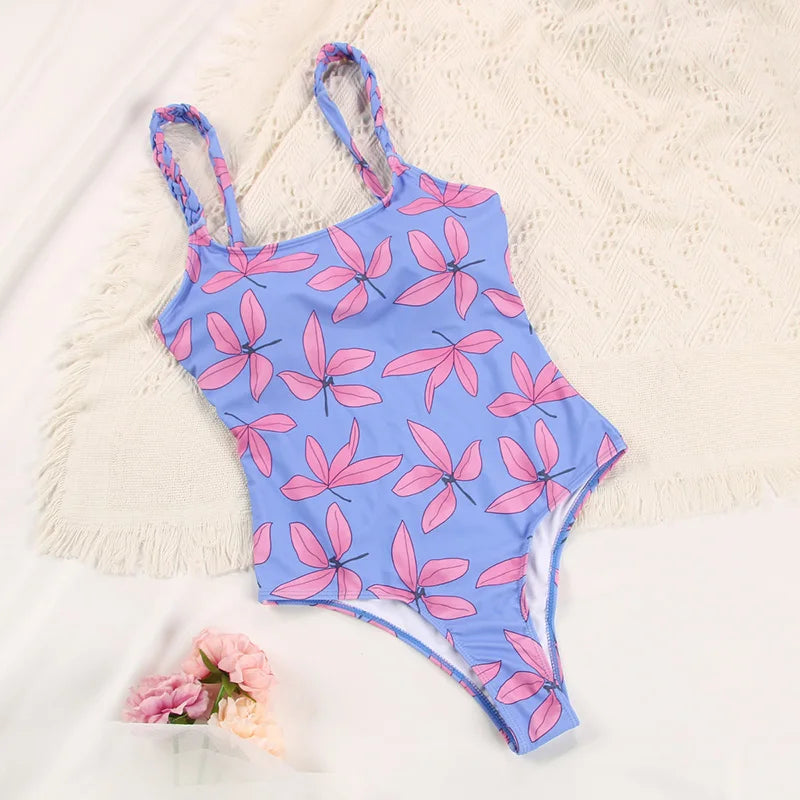 Floral Bandage Swimsuit