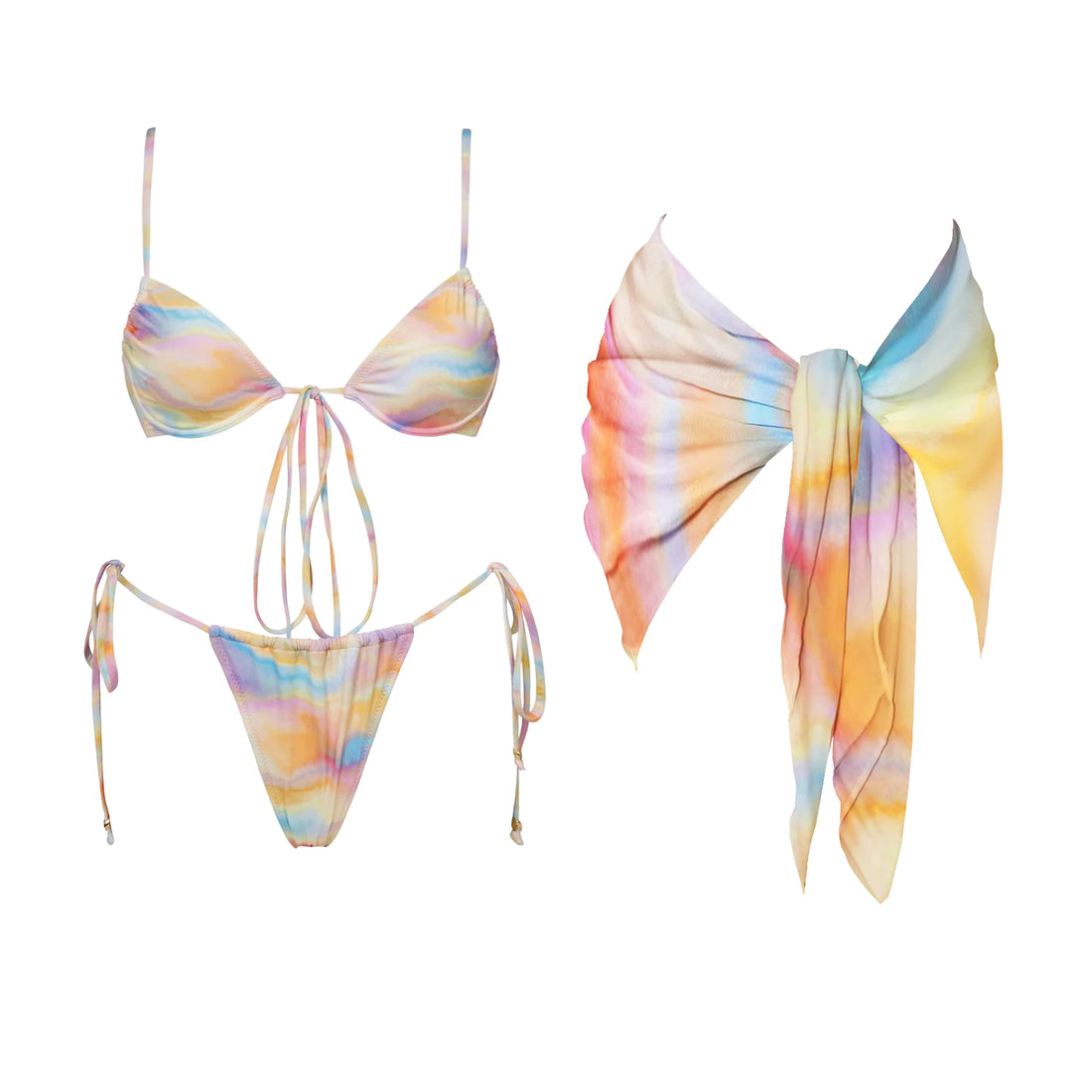 Lola Bikini & Sarong Set