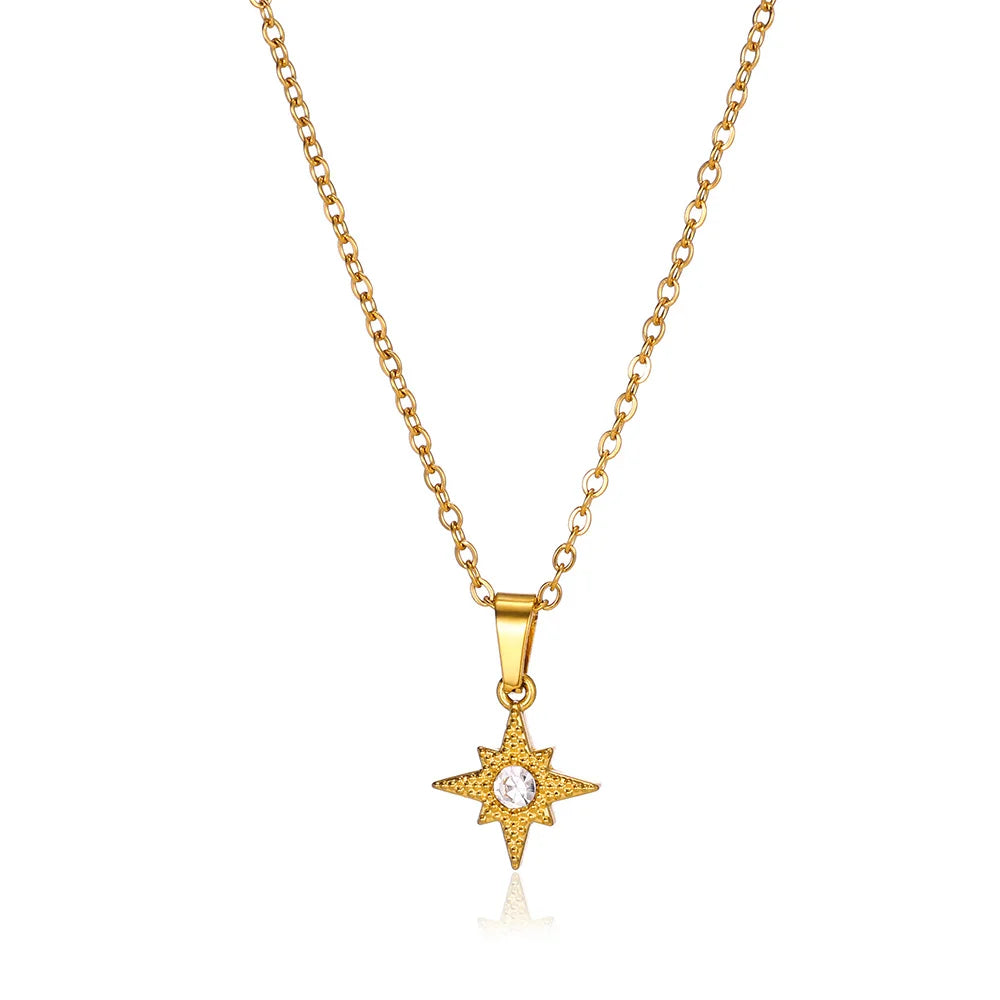 Trobicana Stainless Steel Geometric Sunflower Pendant Necklace - image 25