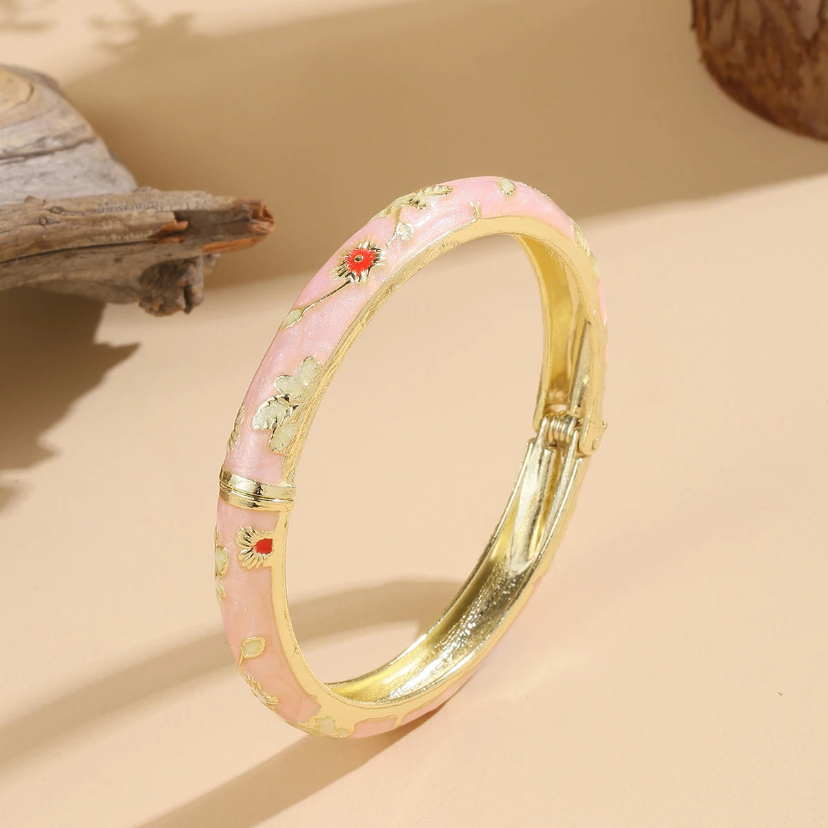 Vintage Flower Bangle