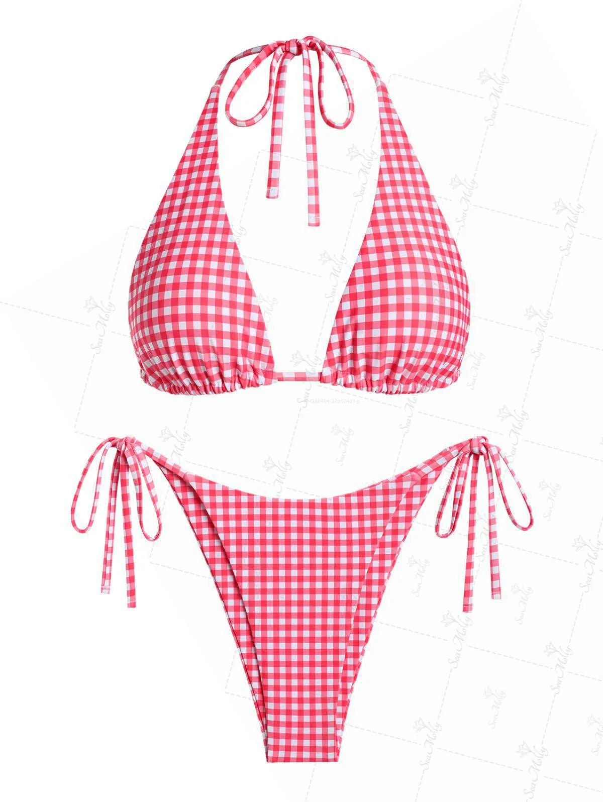 Gingham Tie Bikini