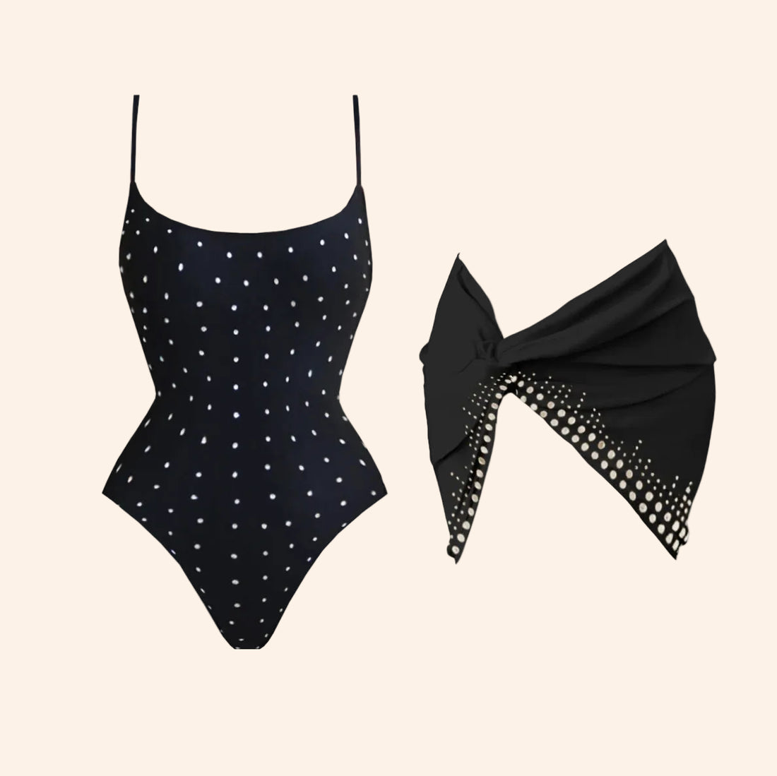 Diamond Bandeau Bikini Set