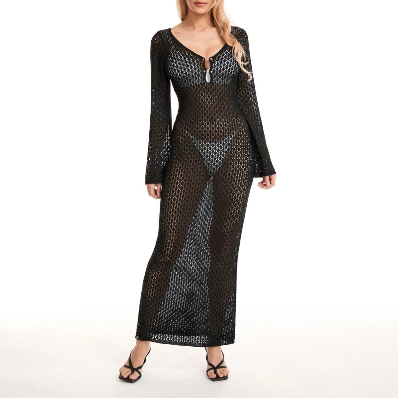 Sexy Knit Beach Dress