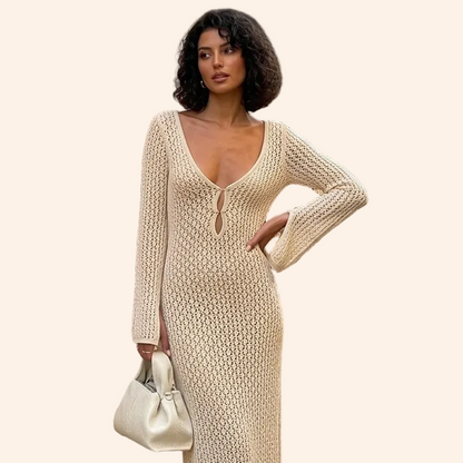 Sexy Knit Beach Dress