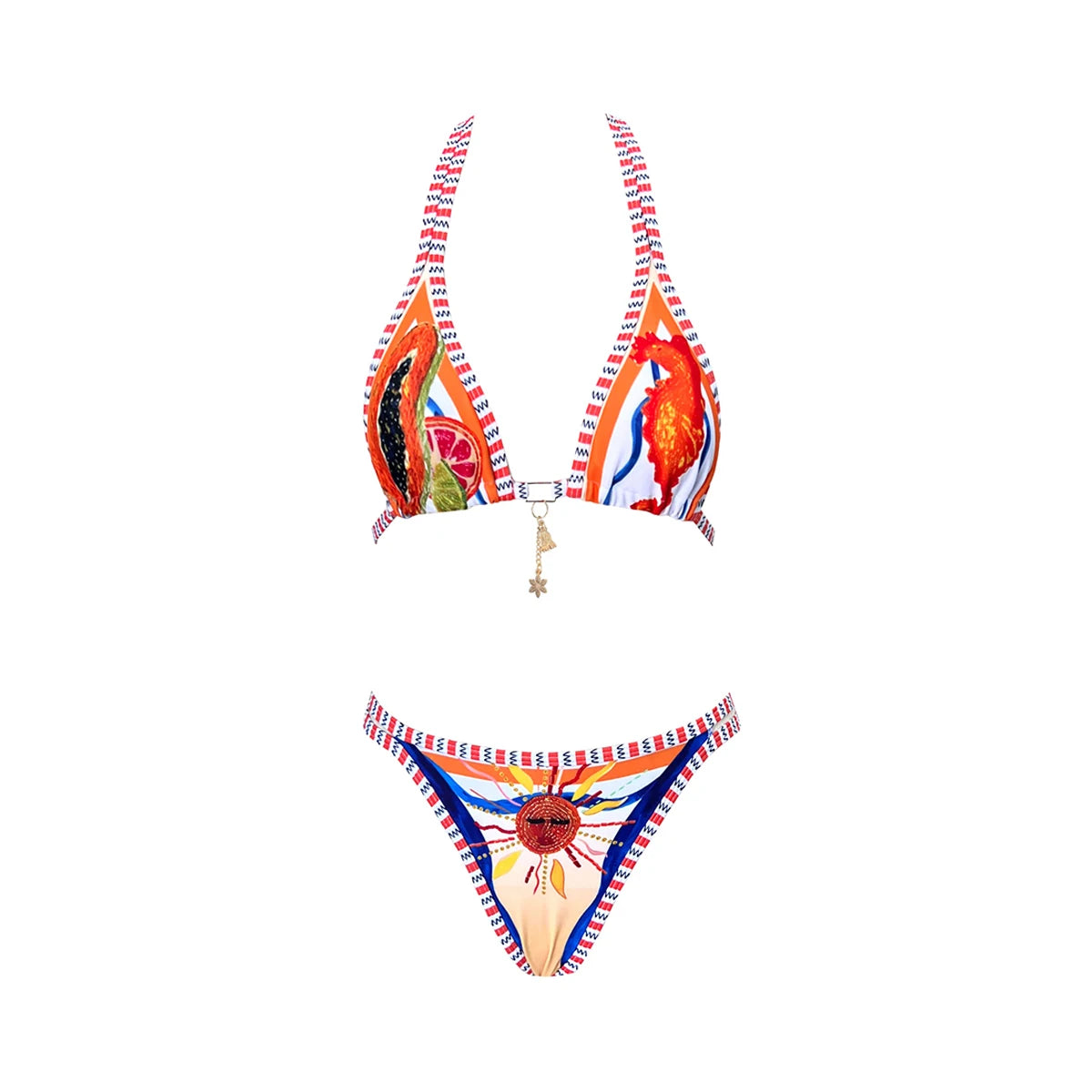 Elegant One Piece Swimsuit &amp; Skirt Set