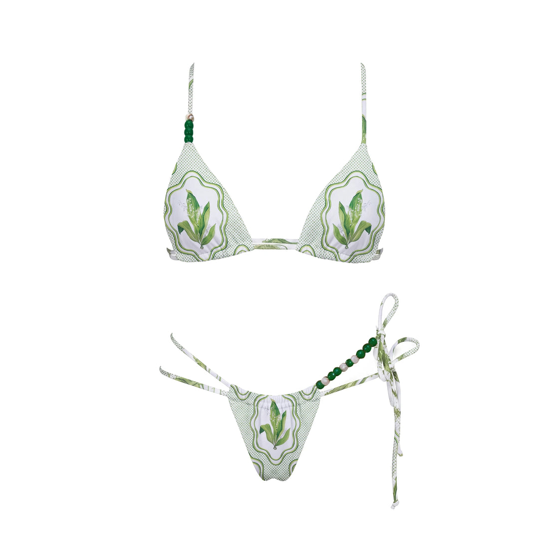 Pearl Tide String Bikini Set