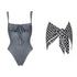 Bandeau Skirted One-Piece