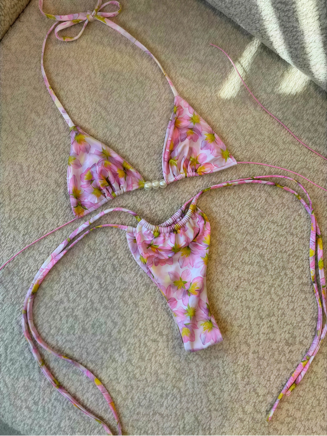 Luxe Pearl Bikini Set