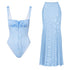 Bandeau Skirted One-Piece