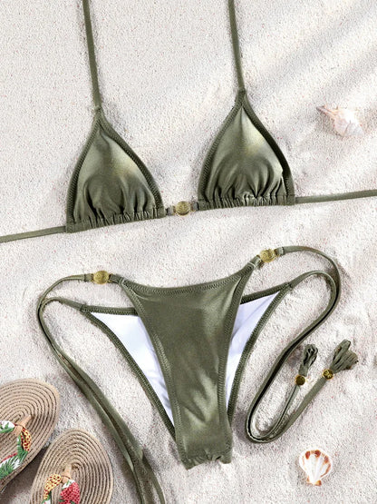 Micro Thong Bikini Set