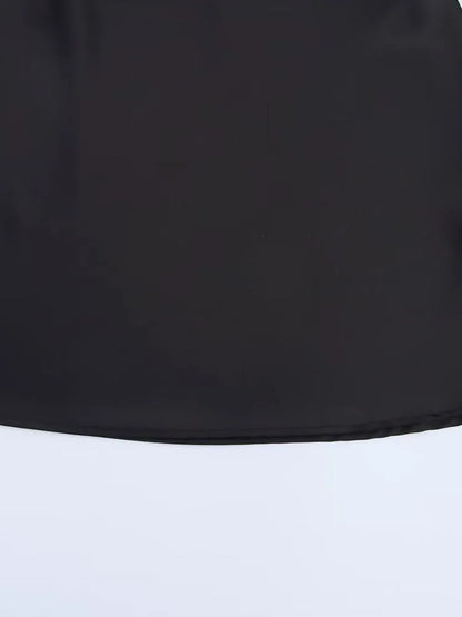 2026 Women Summer Halter Mini Dress Fashion Sexy Satin Backless Solid Female Elegant Street Party Dresses Clothing