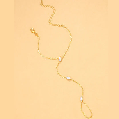 Crystal Hand Bracelet
