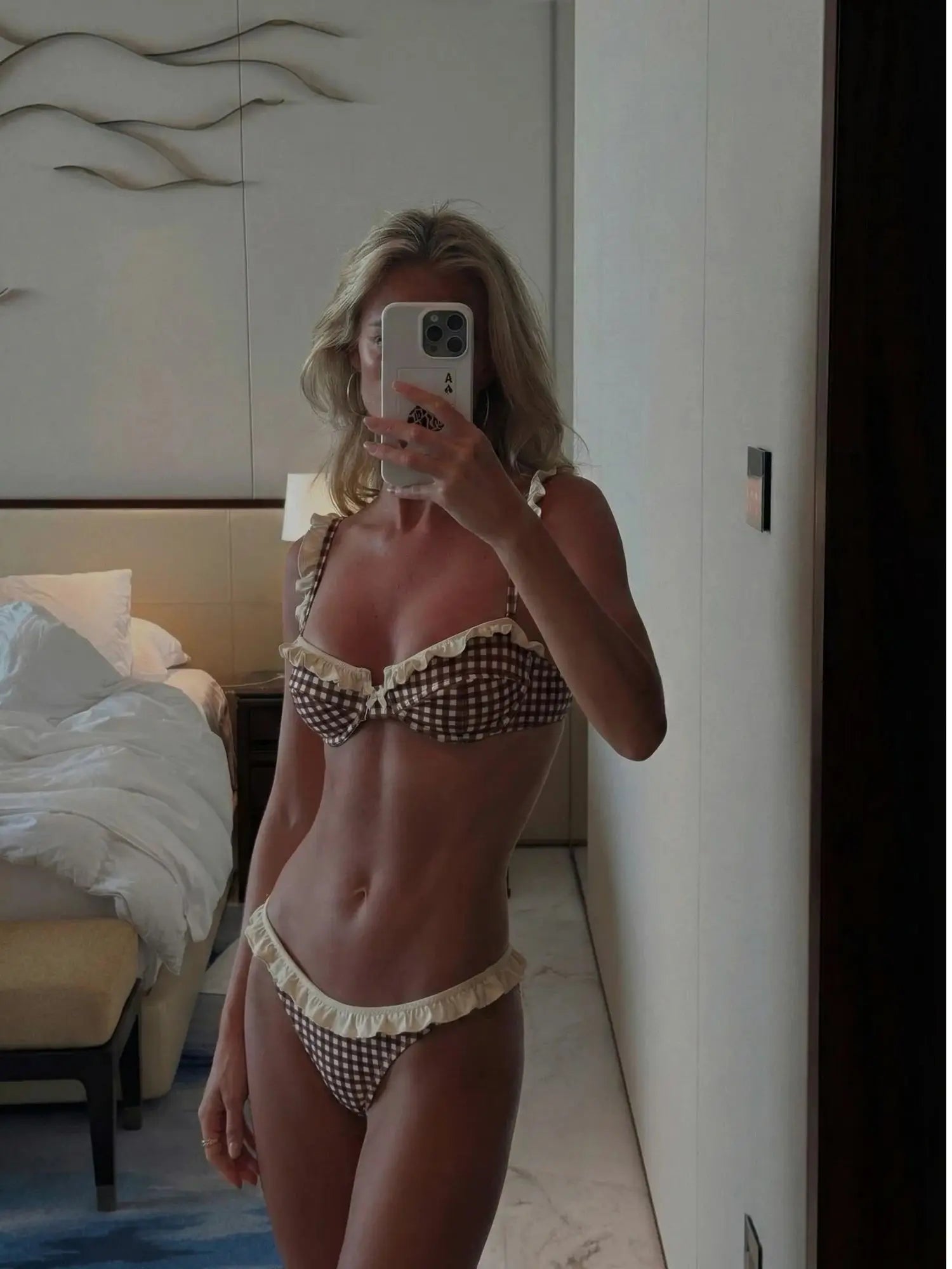 Sexy Underwire Bikini Ruffle Swimsuit Women Swimwear High Leg Two Piece Bathing Suit Beachwear Summer Biquini