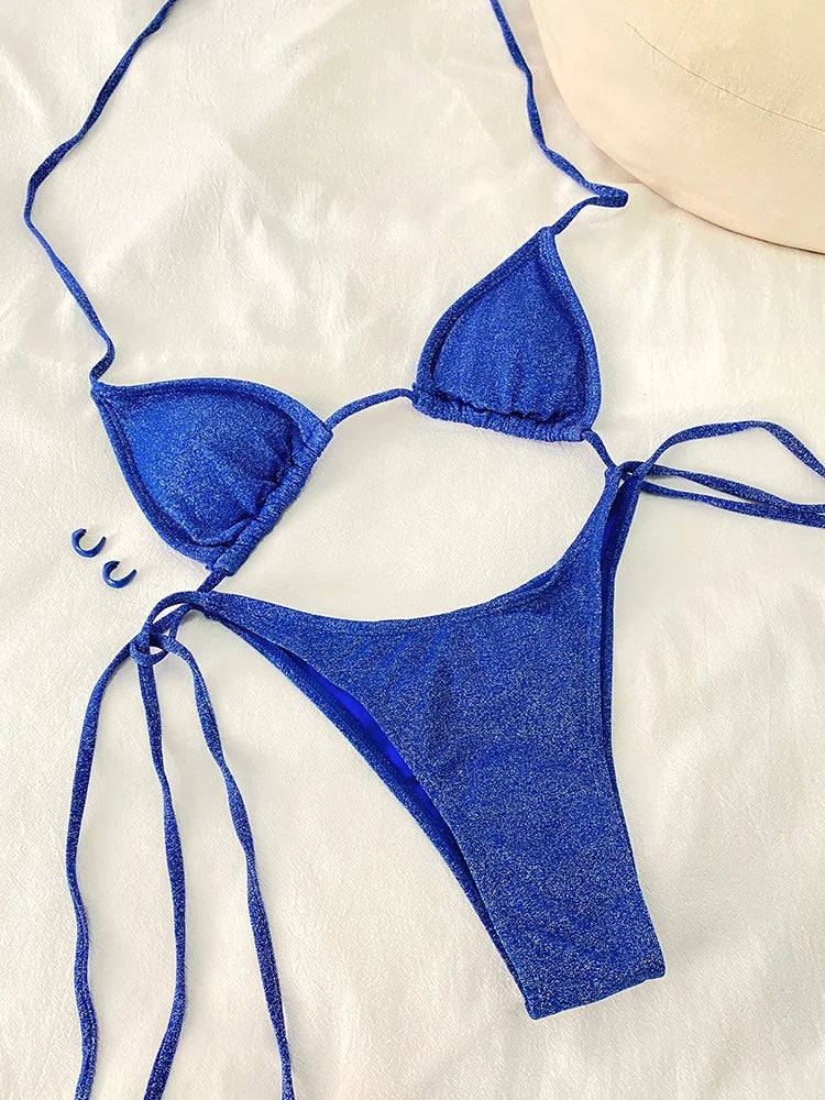 Shiny Bandage Bikini