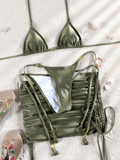 Micro Thong Bikini Set