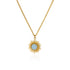 Trobicana Stainless Steel Geometric Sunflower Pendant Necklace - image 7