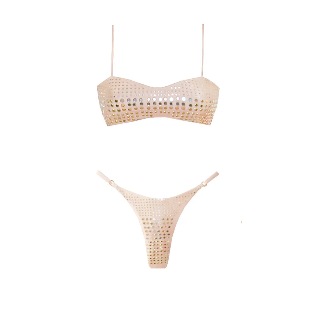 Diamond Bandeau Bikini Set