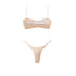 Diamond Bandeau Bikini Set