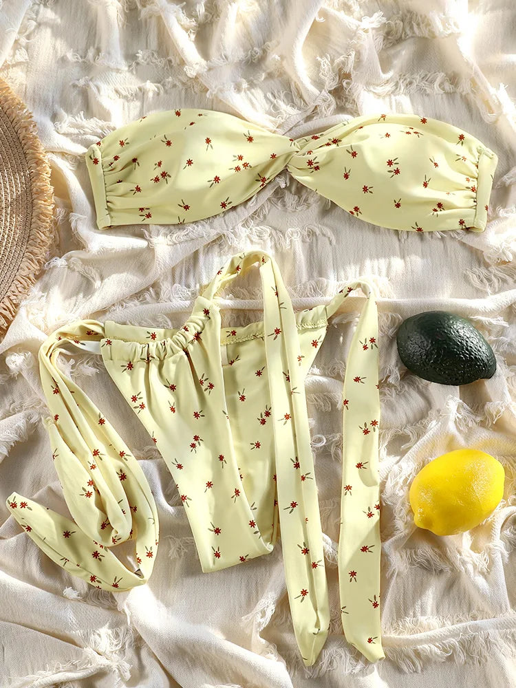 Off-Shoulder Bikini Set