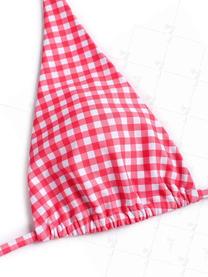 Gingham Tie Bikini