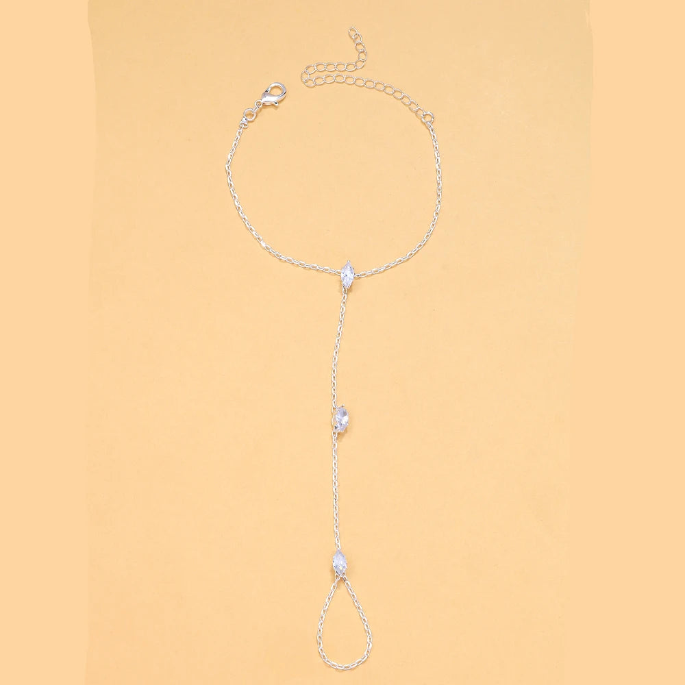 Crystal Hand Bracelet