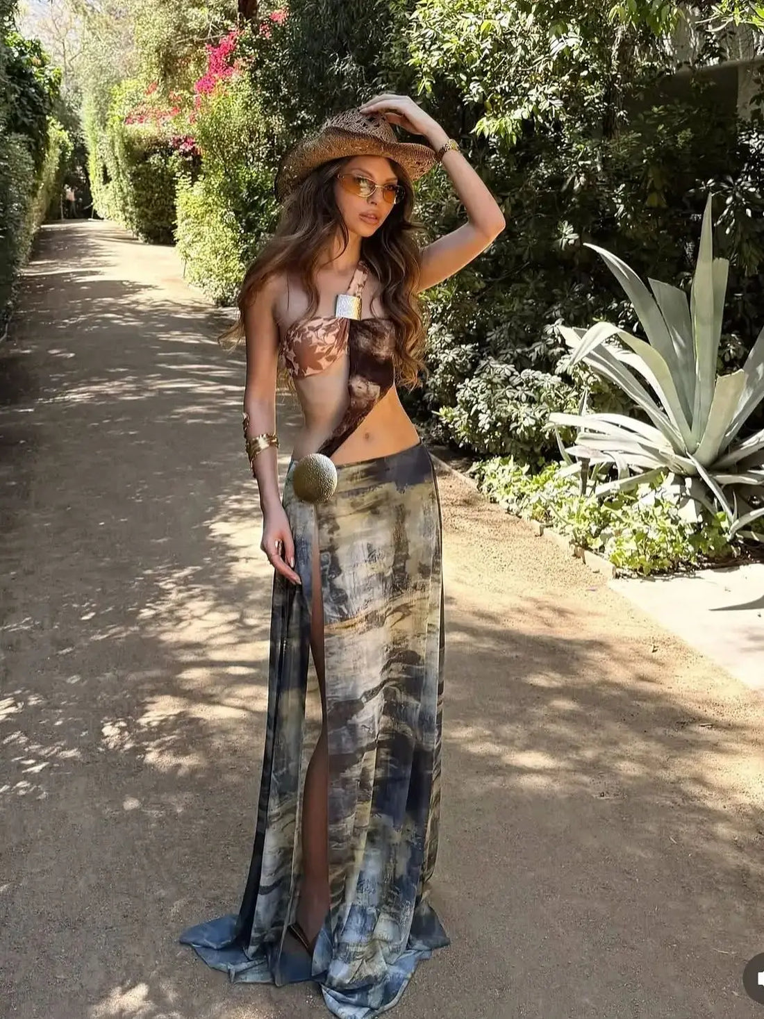 Sexy Cut-Out Beach Dress