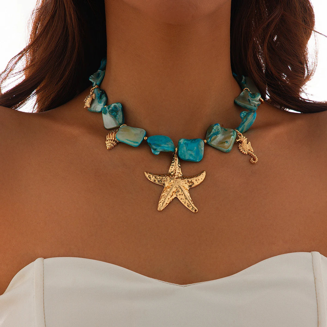 Trobicana Boho Beach Necklace - image 6