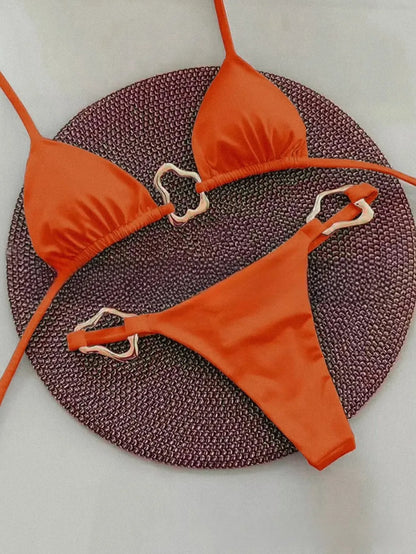 Lace-Up Bikini