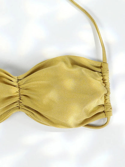 Patchwork Bikini Set