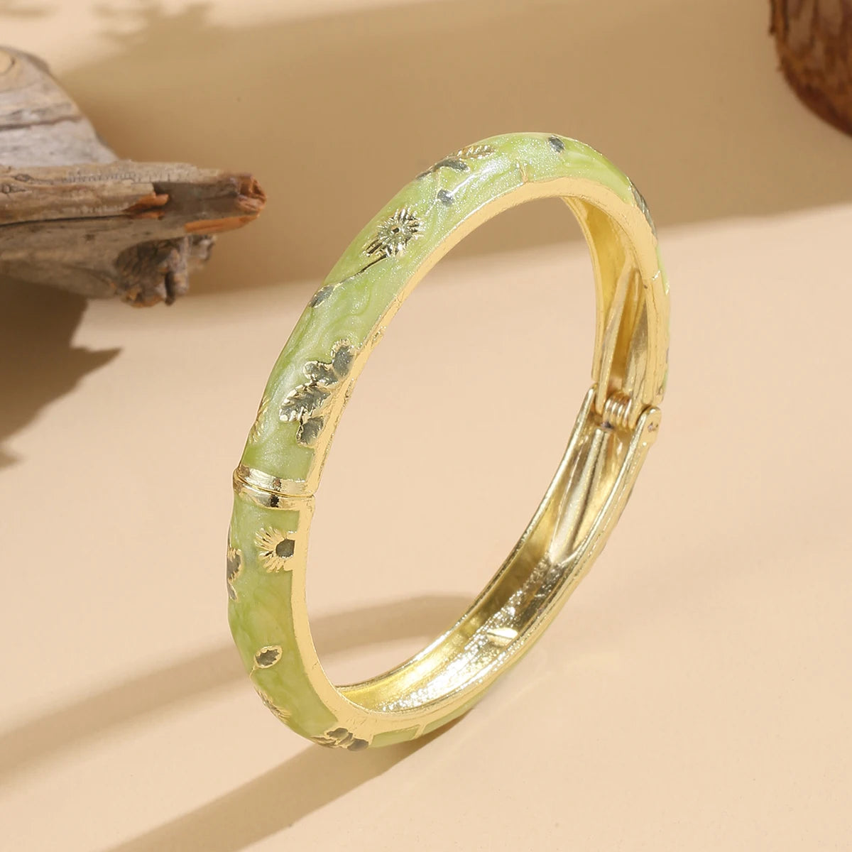 Vintage Flower Bangle