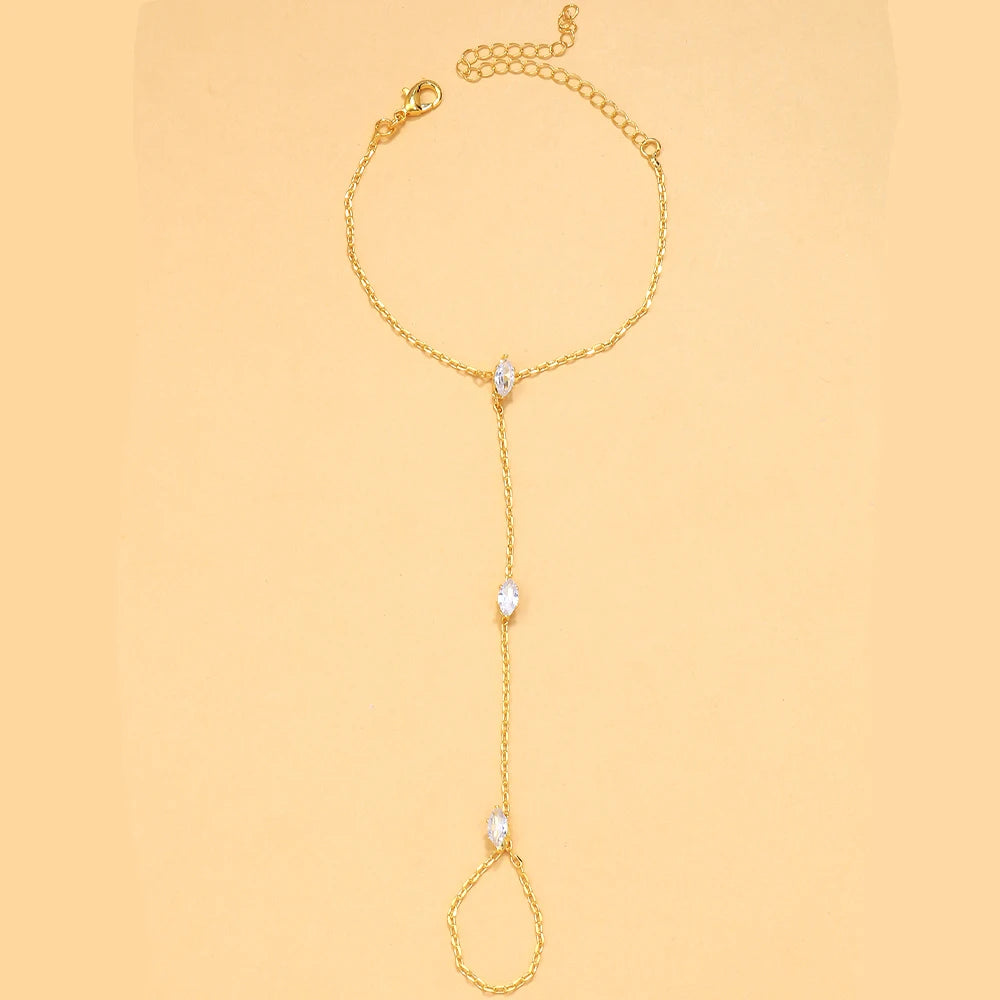 Crystal Hand Bracelet