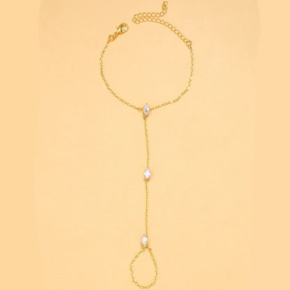 Crystal Hand Bracelet