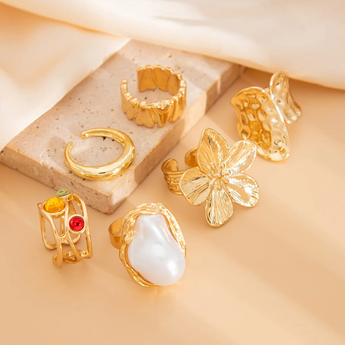 Punk Rings Set