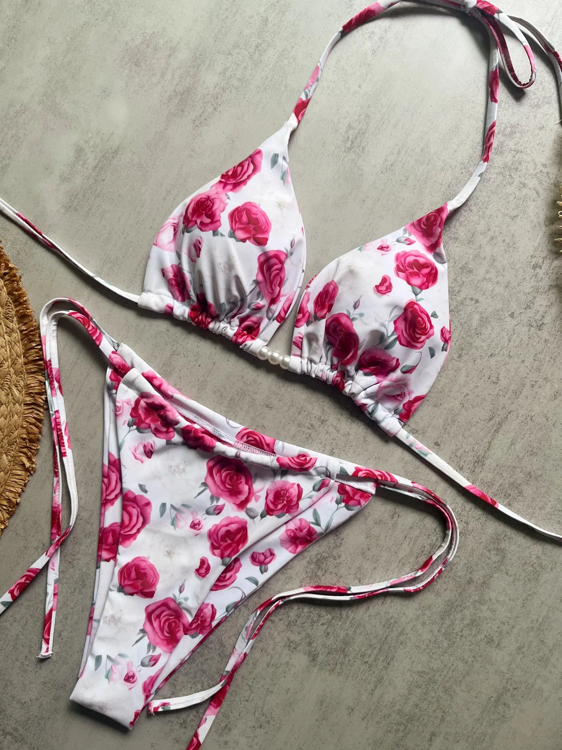 Luxe Pearl Bikini Set