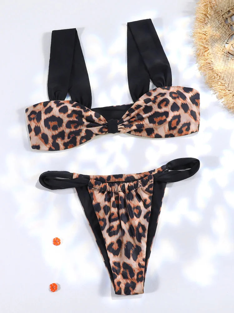 Trobicana Leopard Print Bikini - image 15