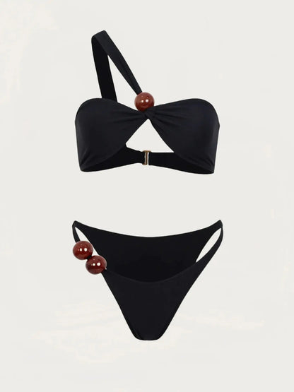 Sexy Solid Push-Up Bikini Set