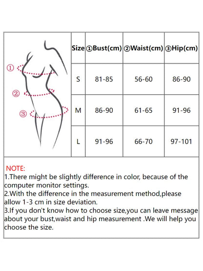 Contrast Push-Up Monokini