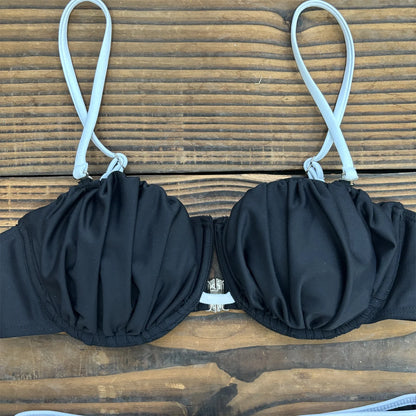 Black &amp; White Extreme Micro Bikini