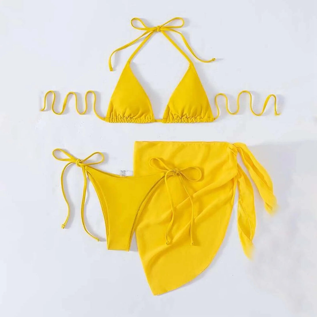 Trobicana White Print Bikini - image 9